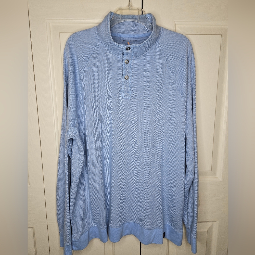 Margaritaville Island Reserve Men's XXL Quarter Snap Pullover Sweatshirt